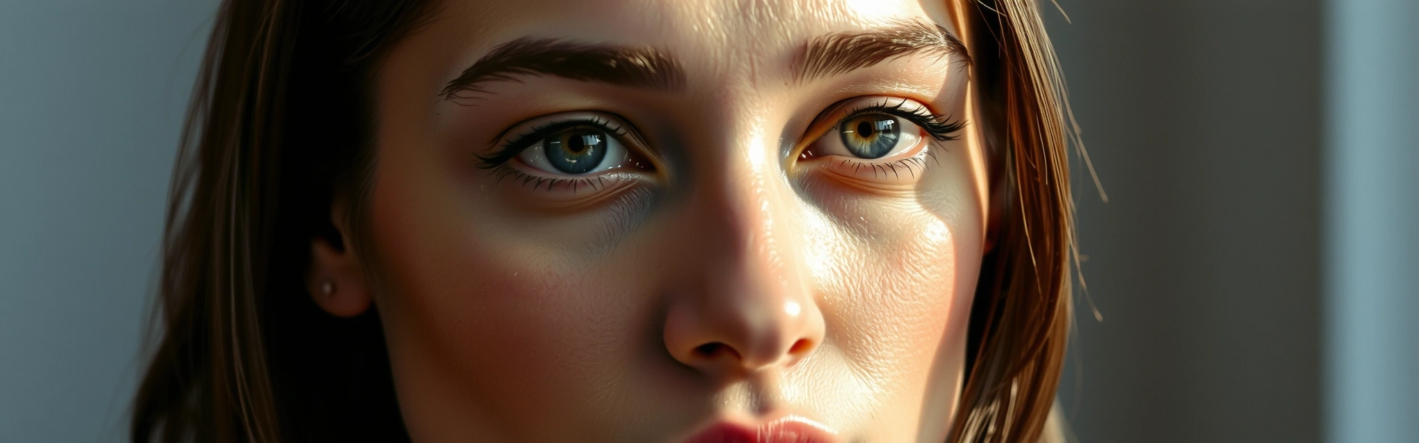 Soft light diffusing over radiant skin, symbolizing brightening and radiance